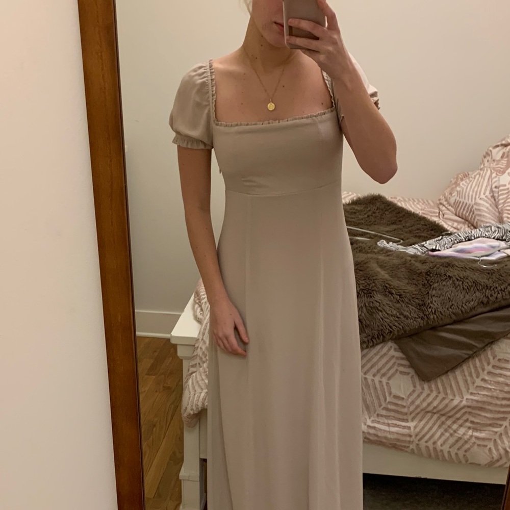 Mumu bridesmaid dress